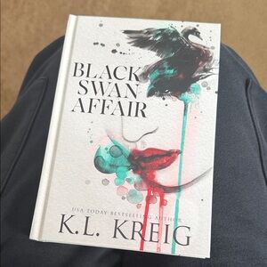 SIGNED - Black Swan Affair Hardcover Belle Book Box